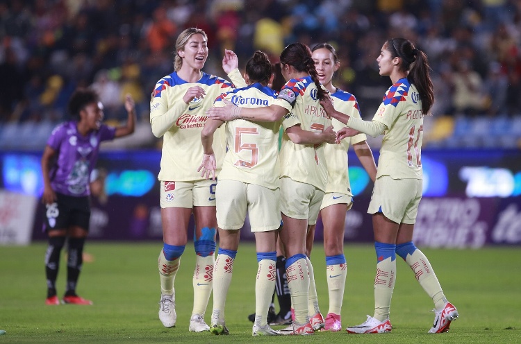 América aplasta a Pachuca en la Liguilla de Liga MX Femenil