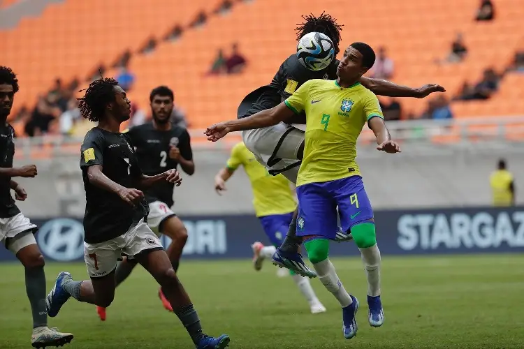 Brasil mete nueve goles en el Mundial Sub-17