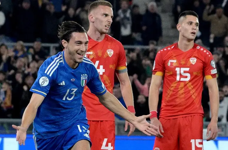 Italia le da una 'manita' a Macedonia y lo hunde rumbo a la Eurocopa 