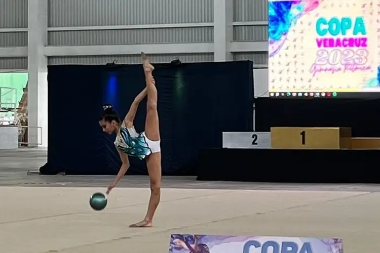 Gimnastas de Club de Oro tienen gran participación en Copa Veracruz 2023