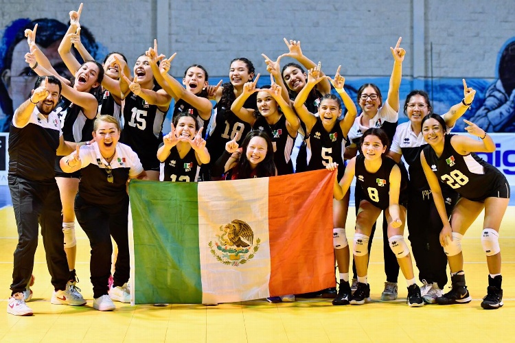 México consigue boleto al Mundial de Voleibol Femenil sub-17