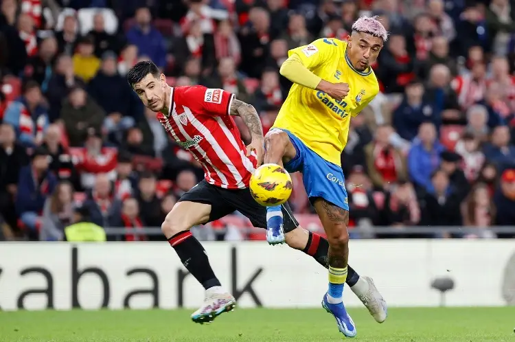 Julián Araujo y Las Palmas caen en el último minuto ante Bilbao 