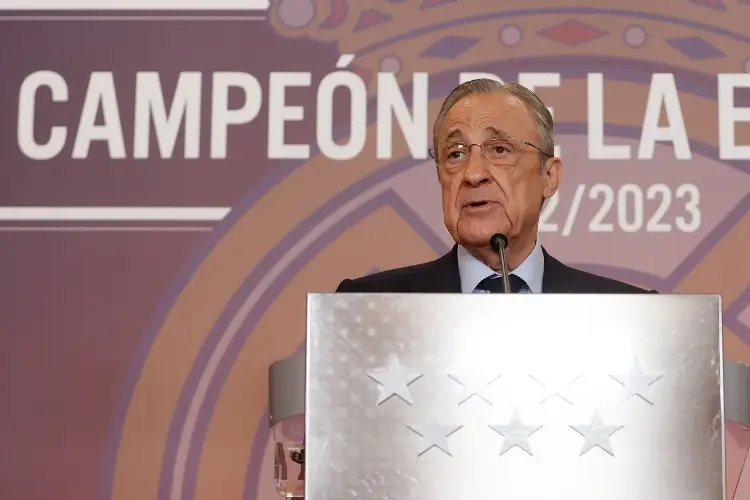 El mensaje de Florentino Pérez tras la victoria de la Superliga sobre UEFA (VIDEO)