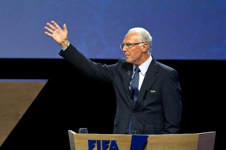 Infantino con dolor por la muerte de Beckenbauer 