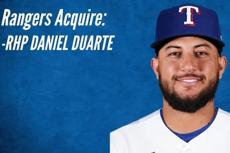 MLB: Mexicano Daniel Duarte llega a los Rangers de Texas