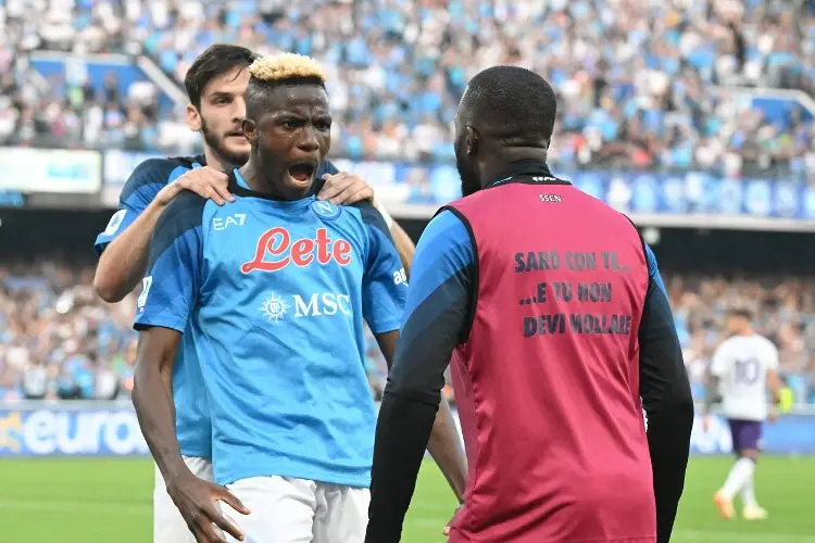 Napoli en problemas, su goleador Osimhen los llevaría a juicio 
