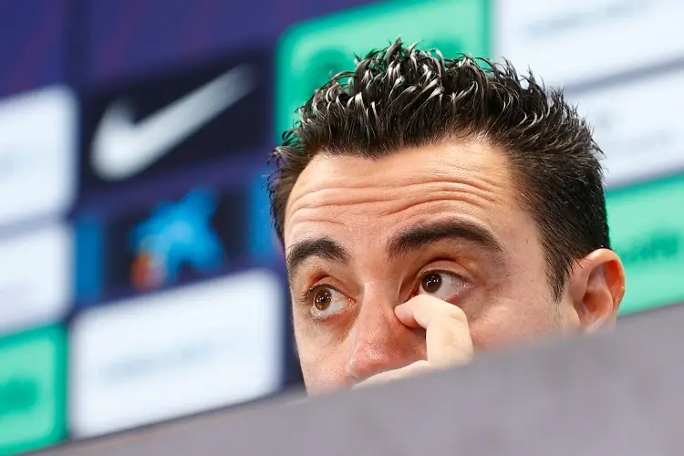 Xavi admite que le queda poco tiempo en Barcelona