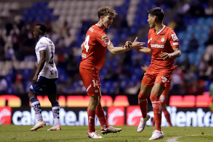 Toluca rescata el empate en cancha de Puebla 