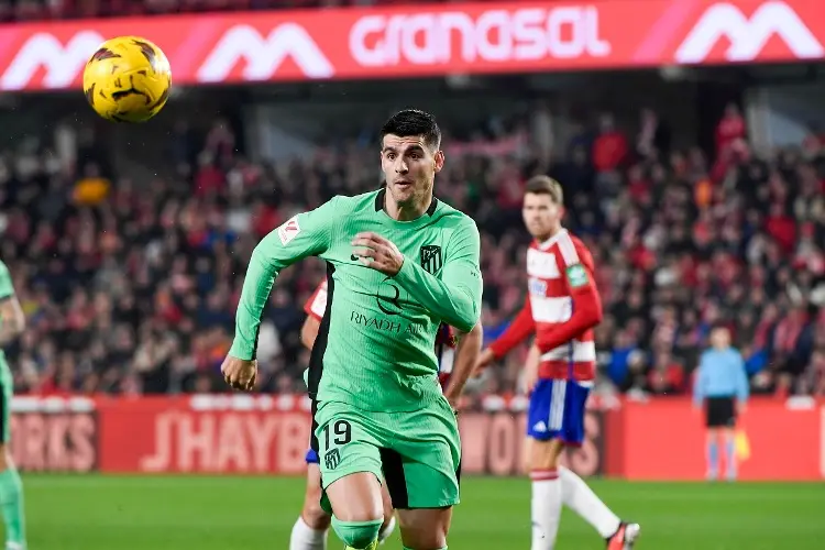 Morata listo para jugar contra el Madrid