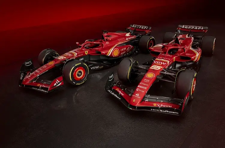 El nuevo Ferrari para la temporada de F1