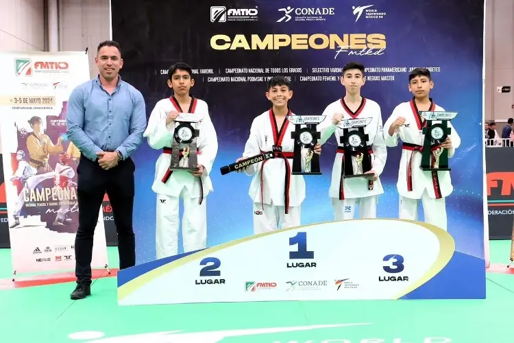 Trasciende veracruzano Raúl Ramírez Domínguez en Campeonato Nacional de Taekwondo
