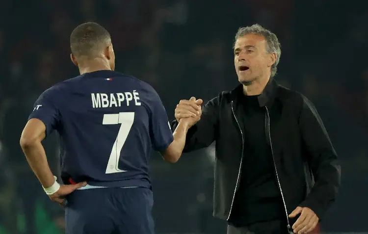 Las palabras de Luis Enrique tras el adiós de Mbappé en el PSG 