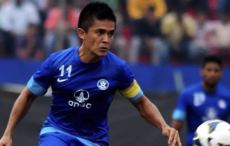 Sunil Chhetri, tan famoso como Cristiano y Messi se retira