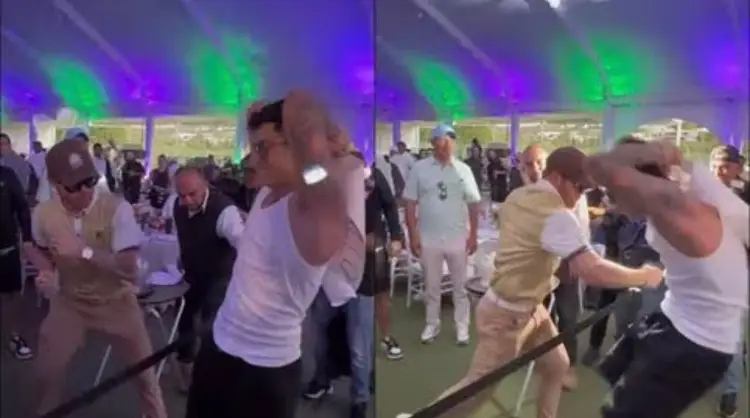 'Canelo' cumple deseo de fan ¡Que lo golpeara! (VIDEO)