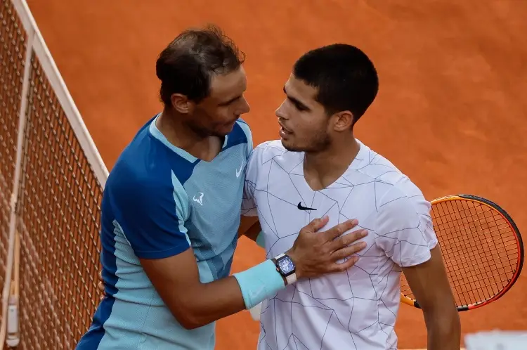 Carlos Alcaraz quiere llegar a ser como Rafael Nadal