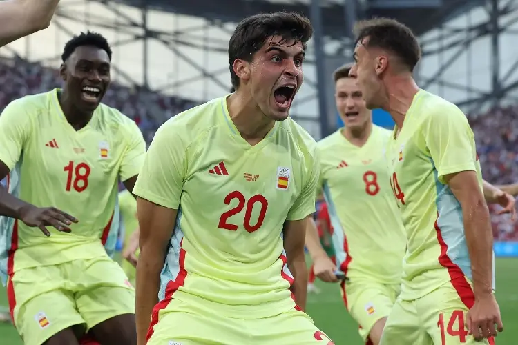 París 2024: España remonta a Marruecos y avanza a la gran final de fútbol