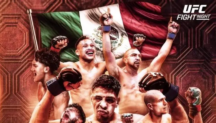 UFC en México HOY, cartelera ¿A qué hora y dónde ver? 