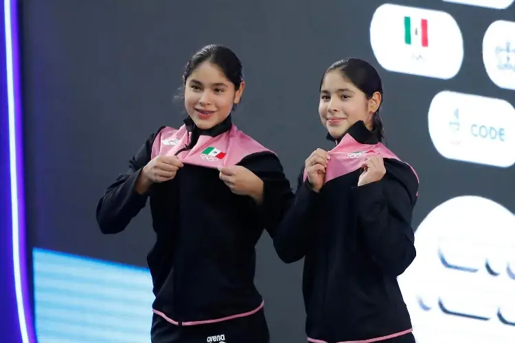 ¡Histórico! A sus 14 años de edad, las gemelas Cueva le dan a México su primera medalla en el Mundial de Clavados