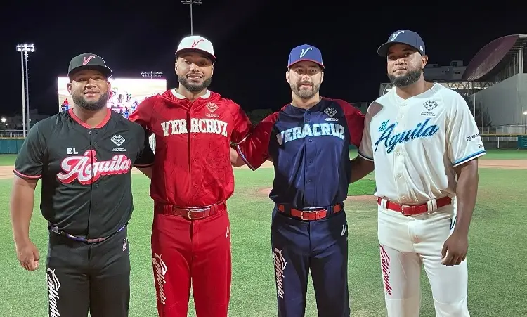 ¡Espectaculares! Así son los nuevos jerseys de El Águila de Veracruz, uno tiene un tiburón