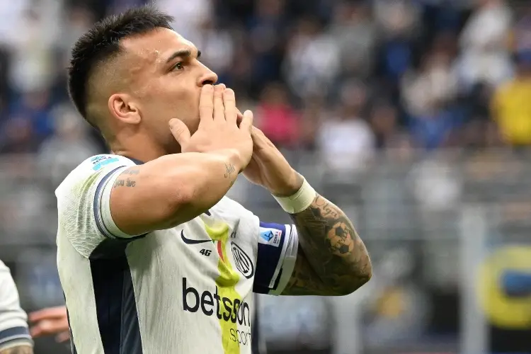 Lautaro Martínez pone al Inter de Milán muy cerca del título en Italia 