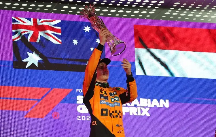 F1: Las palabras de Oscar Piastri tras conquistar el Gran Premio de Arabia 