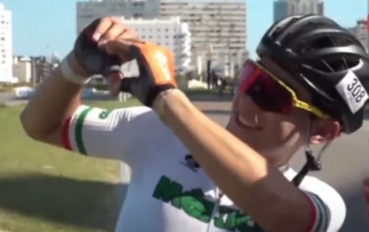 Mexicano José Leonardo León gana medalla de oro en Panamericano de Ciclismo 