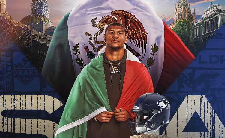 Mexicano Elijah Arroyo es elegido por Seattle Seahawks en el Draft de la NFL 