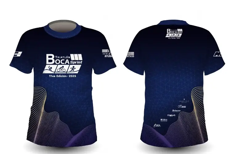 Gran expectativa por el jersey conmemorativo del Triatlón Sprint Boca 2025