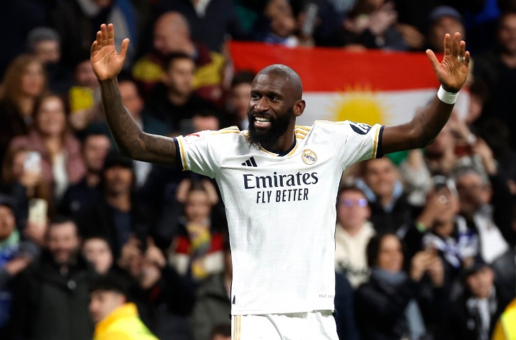 Rüdiger operado y se pierde lo que resta de la temporada