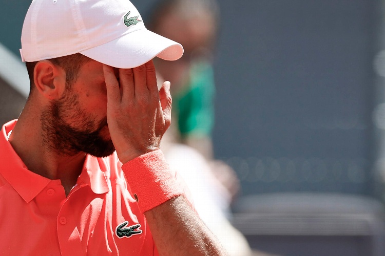 Djokovic, baja del Masters 1000 de Roma