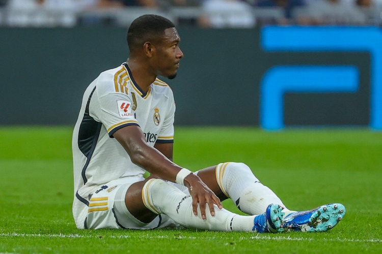 David Alaba se une a la larga lista de bajas en el Real Madrid 