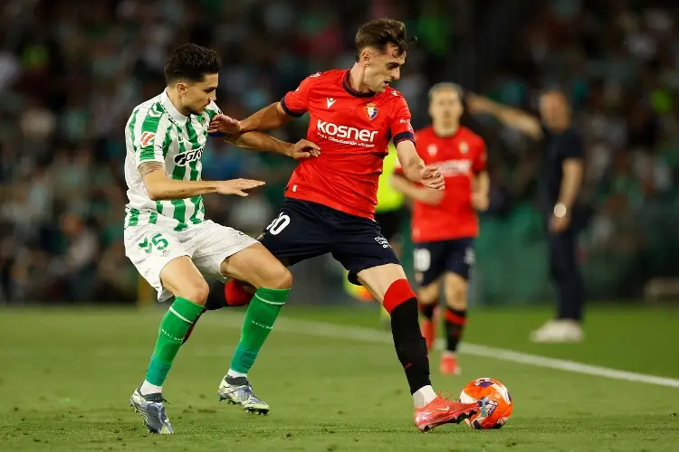 Real Betis y Osasuna afectan sus sueños europeos tras empatar en La Liga 