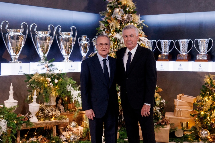 Brasil agradece a Florentino Pérez por permitir contratar a Ancelotti
