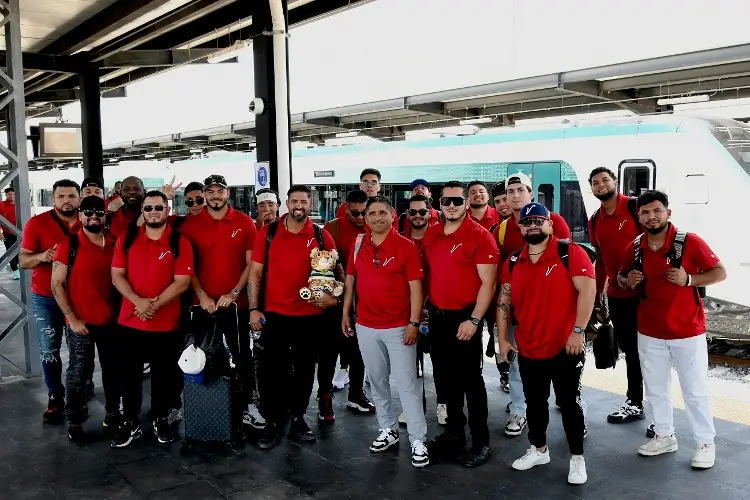 ¡Insólito! El Águila de Veracruz viaja EN TREN para su siguiente juego en la LMB