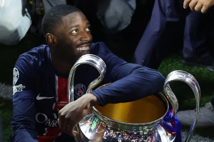 Dembele, mejor jugador de la Champions League