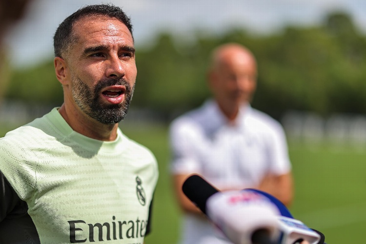 Dani Carvajal, listo para volver con el Real Madrid