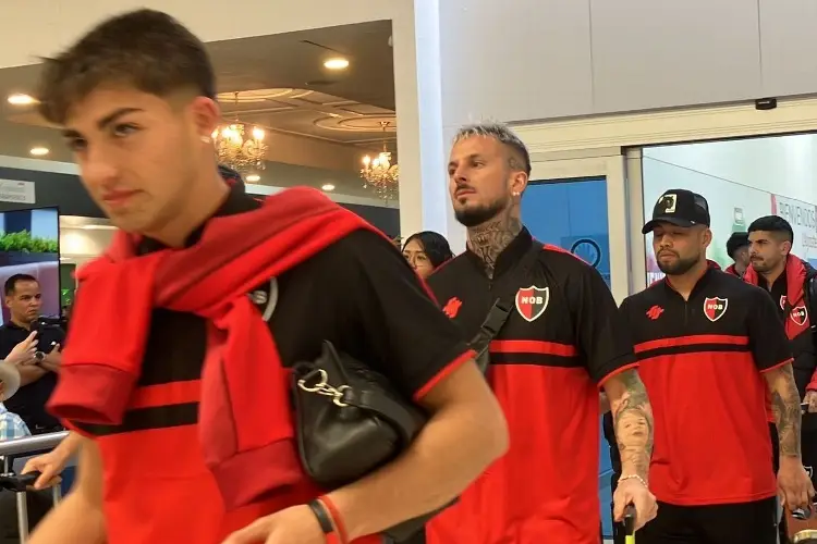 ¡Newell's Old Boys ya está en Veracruz! (FOTOS)