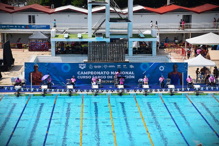 El Campeonato Nacional de Natación fue un éxito en Boca del Río 