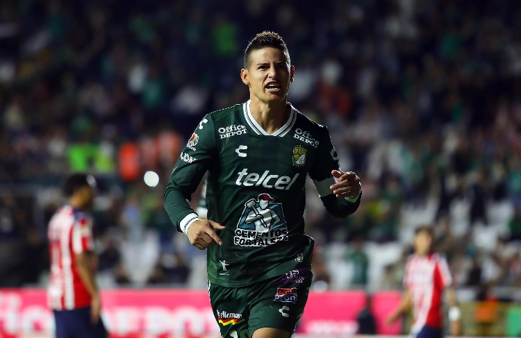 James Rodríguez sella triunfo de León ante las Chivas 