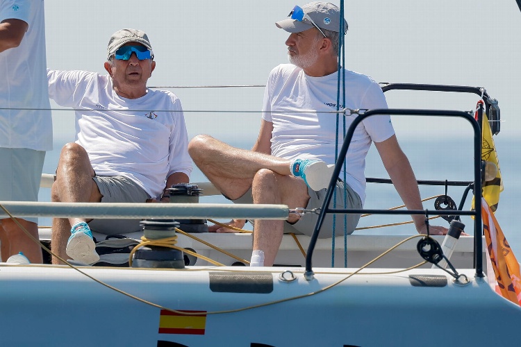 Rey Felipe VI casi pierde la vida a bordo de un velero (VIDEO)