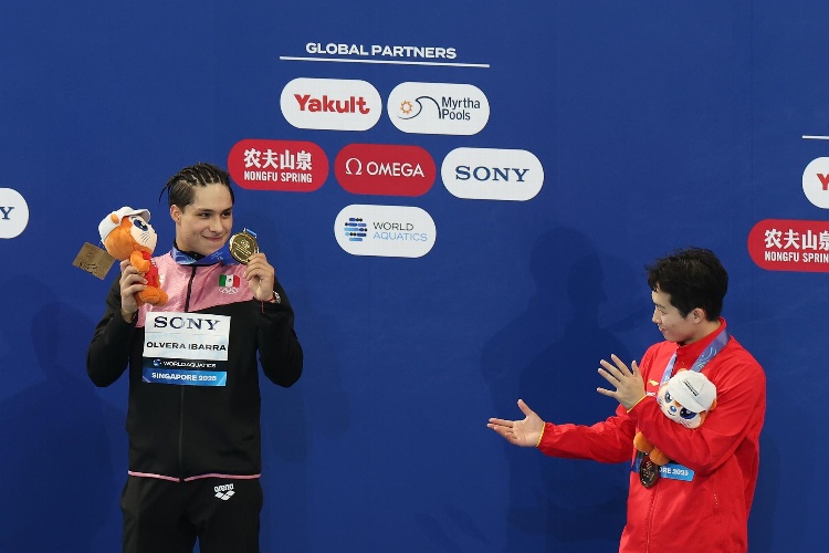 Sheinbaum felicita a Osmar Olvera por ganarle a los Chinas en Mundial