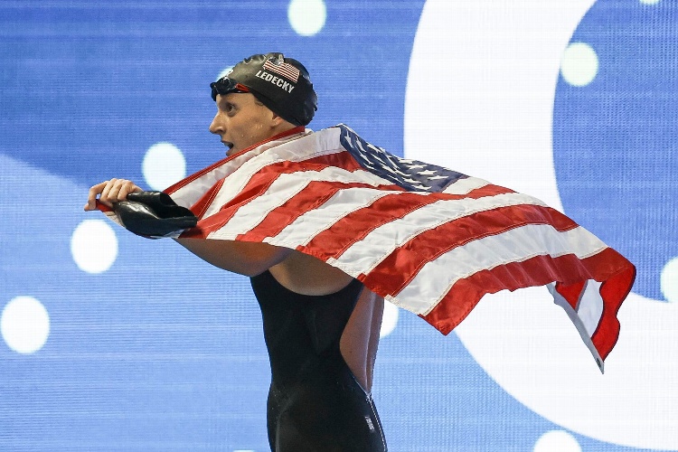 Ledecky sigue siendo la 'reina' de la natación mundial