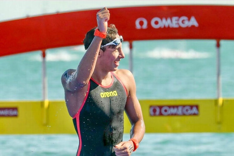 Mexicano Strehlke se lleva el oro en los 10 km en aguas abiertas de los Panamericanos