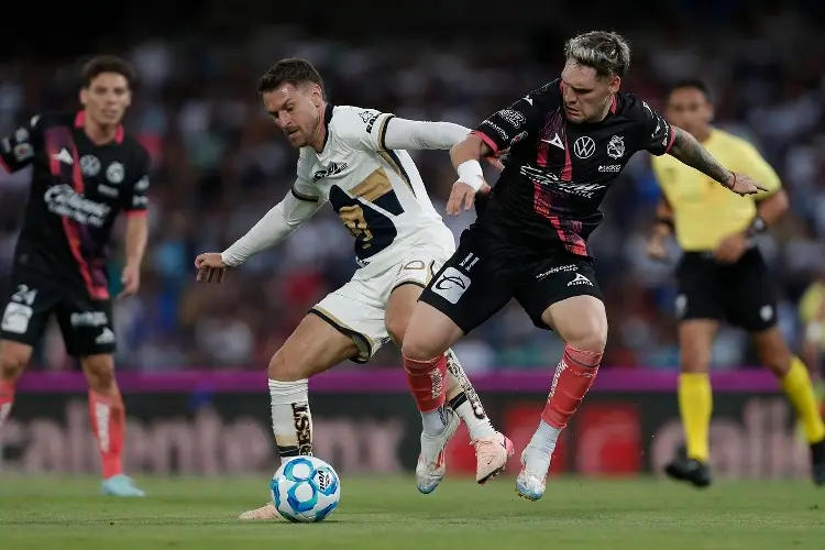Aaron Ramsey por fin debuta con Pumas pero no pueden vencer al Puebla 