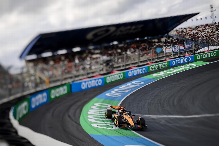 Piastri tiene la Pole en el GP de los Países Bajos