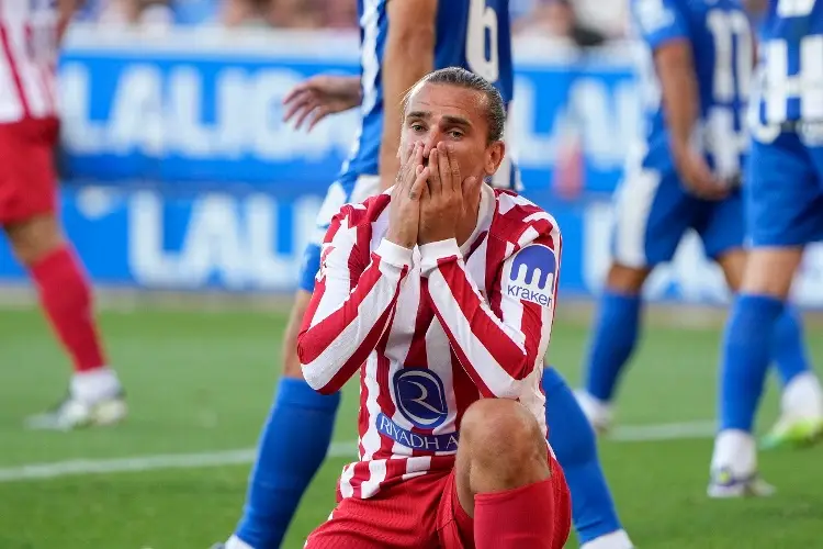 Atlético de Madrid no puede ganar, ahora empataron frente Alavés 
