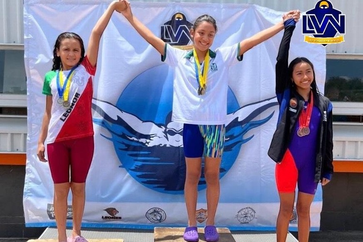 Liga Veracruzana de Natación cierra con éxito su ciclo de verano: logros en Xalapa y Puebla