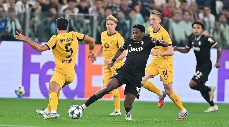 ¡Partidazo! Lluvia de goles entre Juventus y Borussia Dortmund en la Champions League