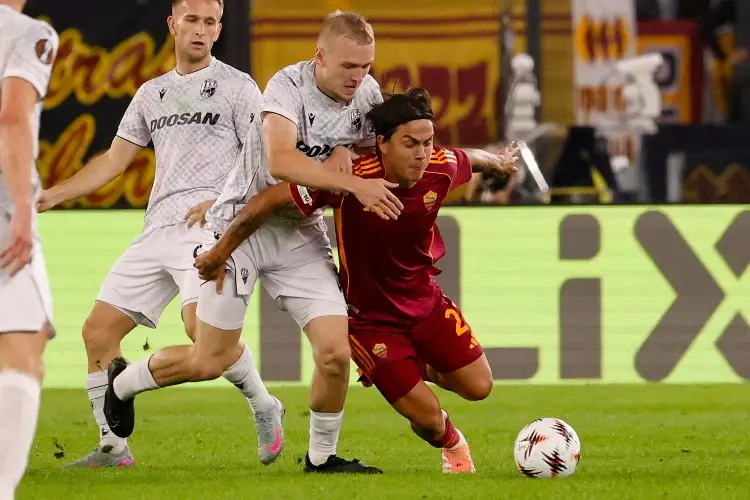 Roma tropieza ante un club de República Checa en la Europa League