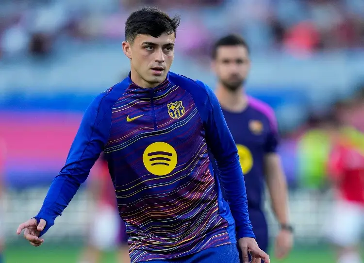 Pedri lesionado y no jugará con el Barcelona tras 10 meses